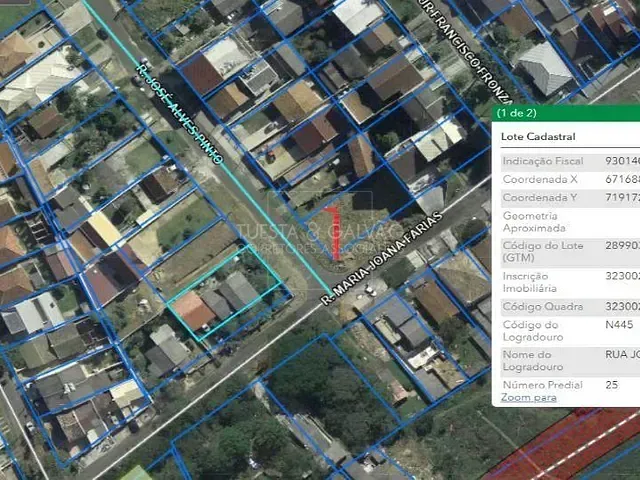 Terreno com 450m², à venda, no bairro Pilarzinho em Curitiba
