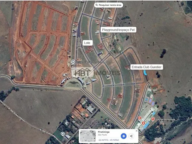 Terreno com 327m², à venda, no bairro Samambaia Parque Residencial em Bauru