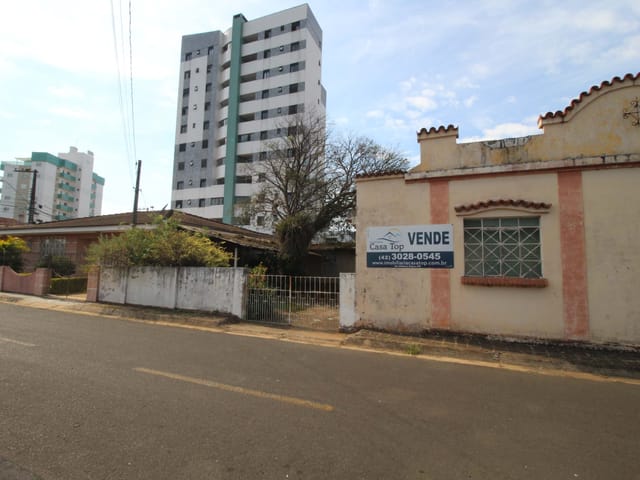 Terreno com 779m², à venda, no bairro Orfãs em Ponta Grossa