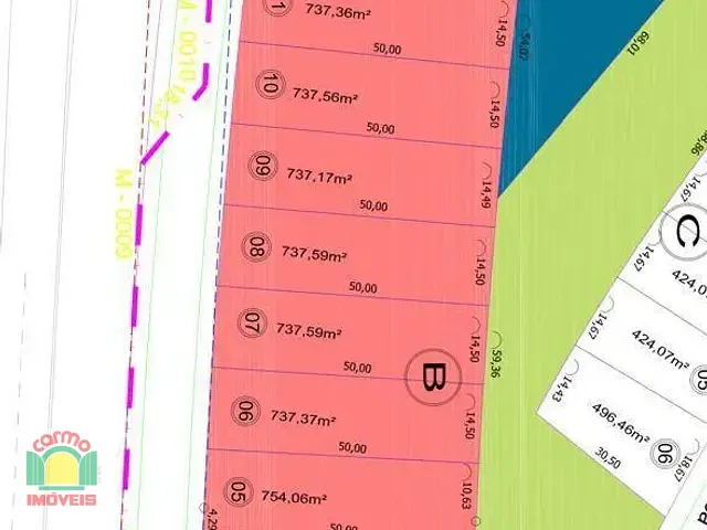 Terreno com 737m², à venda, no bairro Condomínio Alphaville Anápolis em Anápolis