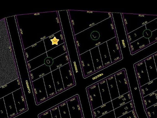 Terreno com 368m², à venda, no bairro Jardim Stabile em Birigui