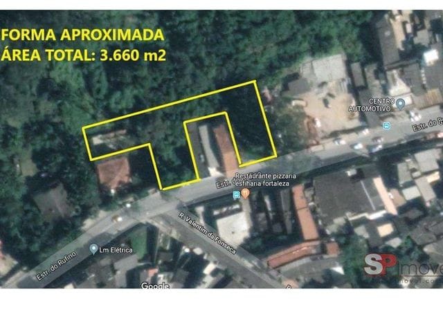 Terreno com 3660m², à venda, no bairro Vila Santa Antônia em Diadema