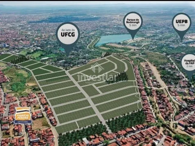 Terreno com 149m², à venda, no bairro Universitário em Campina Grande