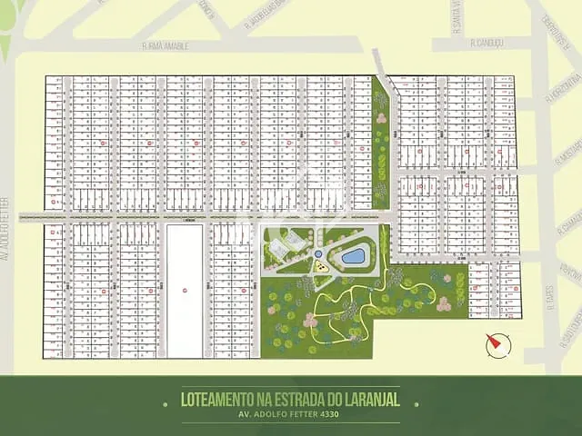 Terreno à venda, no bairro Laranjal em Pelotas