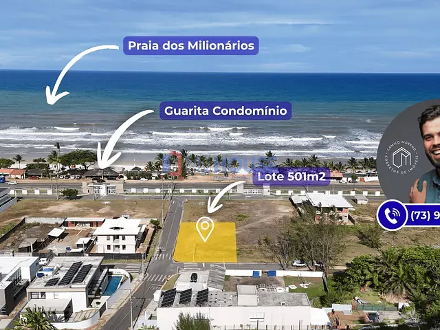 Terreno com 501m², à venda, no bairro Nossa Senhora da Vitória em Ilhéus