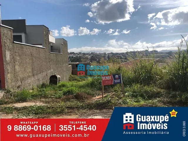 Terreno com 275m², à venda, no bairro Jardim Limoeiro em Guaxupé