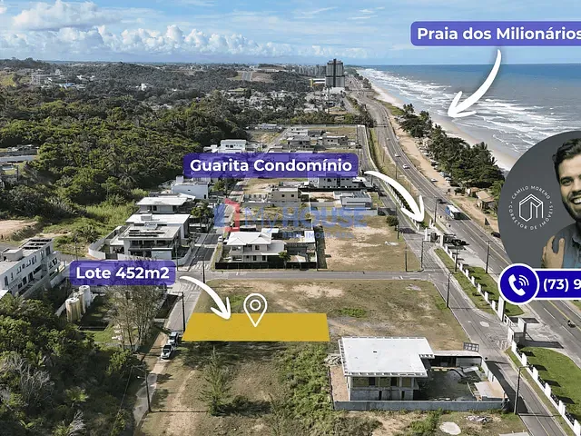 Terreno com 452m², à venda, no bairro Nossa Senhora da Vitória em Ilhéus