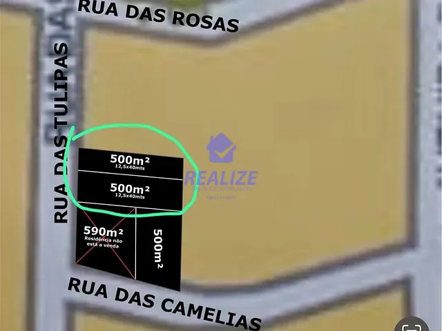 Terreno com 500m², à venda, no bairro Park Residencial Convívio em Botucatu