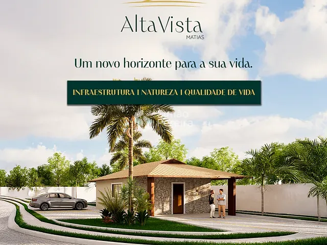 Terreno com 300m², à venda, no bairro ALTA VISTA em Matias Barbosa