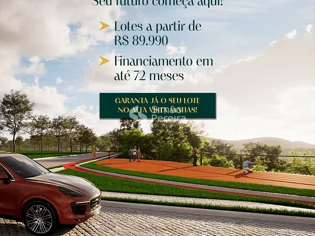 Terreno com 300m², à venda, no bairro ALTA VISTA em Matias Barbosa