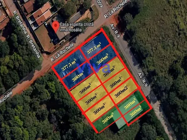 Terreno com 4680m², à venda, no bairro Setor Residencial Campos Elísios em Aparecida de Goiânia