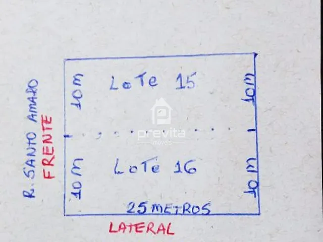 Terreno com 500m², à venda, no bairro Parque Senhor do Bonfim em Taubaté