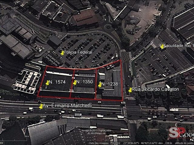 Terreno com 33030m², à venda, no bairro Água Branca em São Paulo