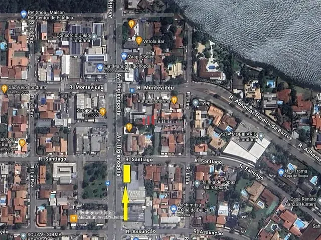 Terreno com 408m², à venda, no bairro Guanabara em Londrina