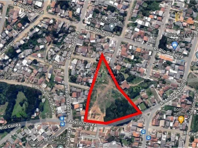 Terreno com 13m², à venda, no bairro Osasco em Colombo