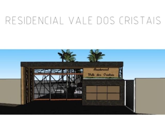 Foto do Terreno - Lotes de Terrenos em Condomínio Alto Padrão Residencial Vale dos Cristais com 370m² + 500m² área verde = 870m² A.T.a Rua 3 -TAGUAPARK-SHVP | Jeziel Mendes Consultoria Imobiliária