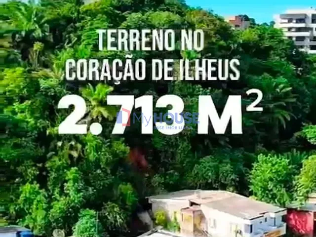 Terreno com 2713m², à venda, no bairro Boa Vista em Ilhéus