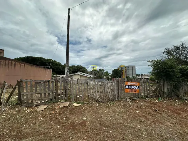 Terreno com 387m², para alugar, no bairro Trianon em Guarapuava