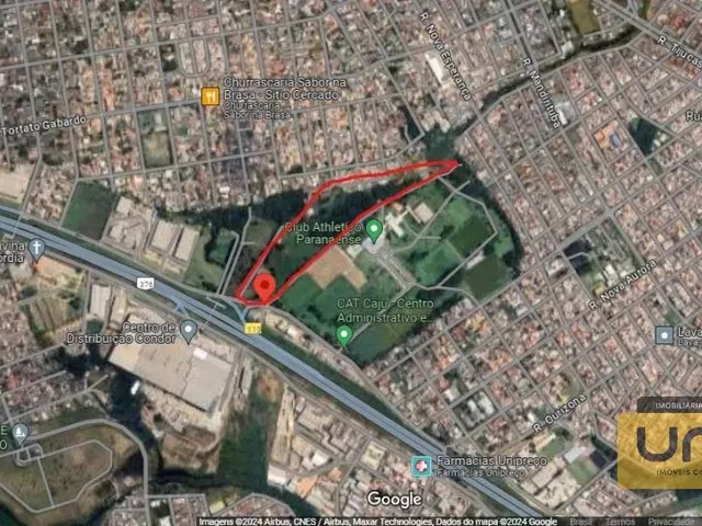 Terreno à venda, no bairro Umbará em Curitiba