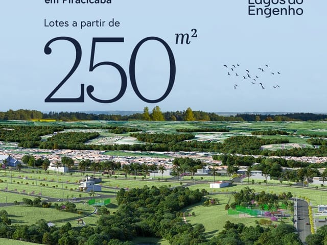 Terreno com 250m², à venda, no bairro Loteamento Ipanema em Piracicaba