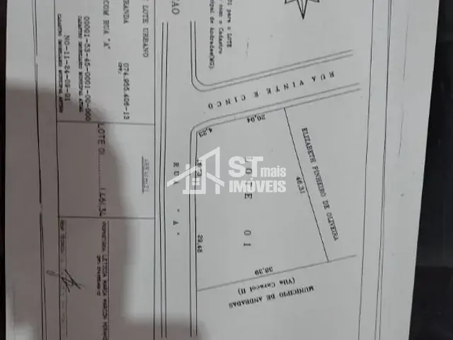 Terreno com 1461m², à venda ou para alugar, no bairro Vila Manoel Alves em Andradas