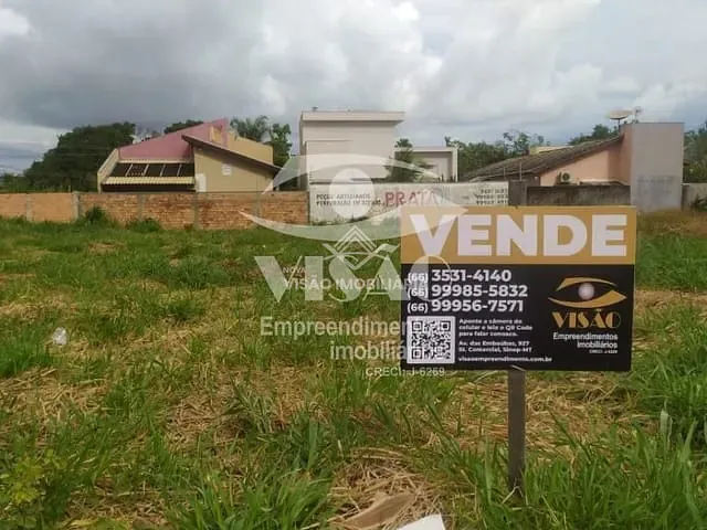 Terreno com 420m², à venda, no bairro Residencial Florença em Sinop