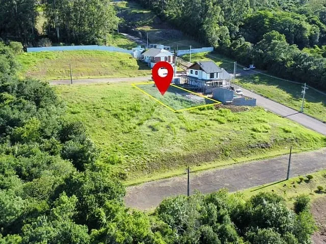 Terreno com 429m², à venda, no bairro Languiru em Teutônia