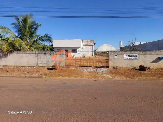 Terreno com 2000m², à venda, no bairro Industrial 1ª Etapa em Sorriso