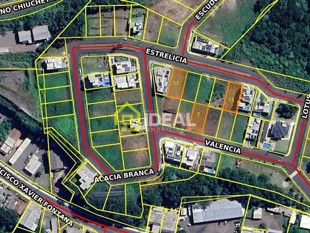 Terreno com 450m², à venda, no bairro Santa Cruz em Concórdia