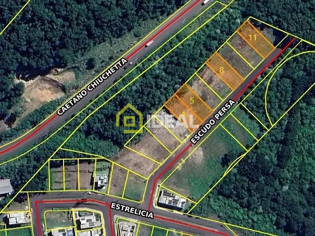 Terreno com 600m², à venda, no bairro Santa Cruz em Concórdia