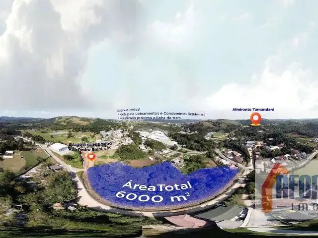 Terreno à venda, no bairro Sumidouro em Almirante Tamandaré