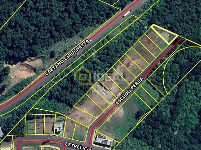 Terreno com 506m², à venda, no bairro Santa Cruz em Concórdia