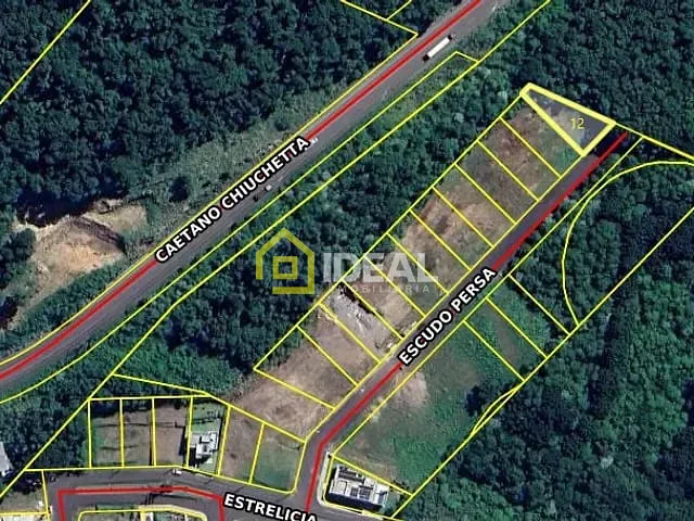 Terreno com 506m², à venda, no bairro Santa Cruz em Concórdia