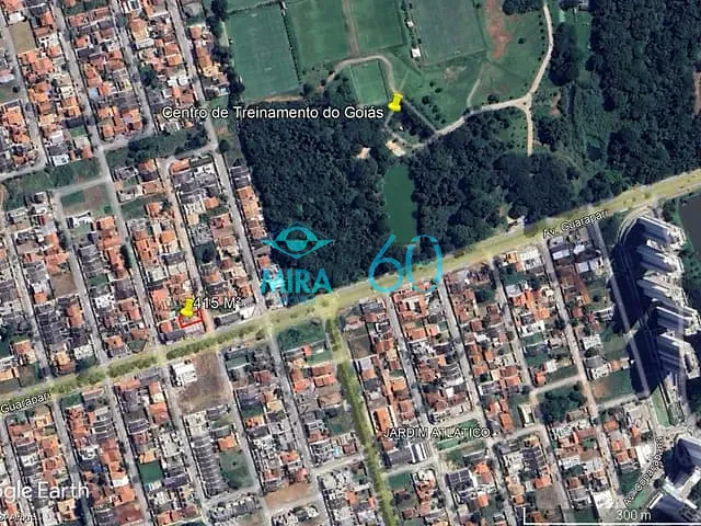 Terreno com 415m², à venda, no bairro Jardim Atlântico em Goiânia
