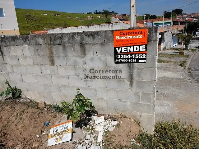 Terreno com 1345m², à venda, no bairro Bandeira Branca em Jacareí