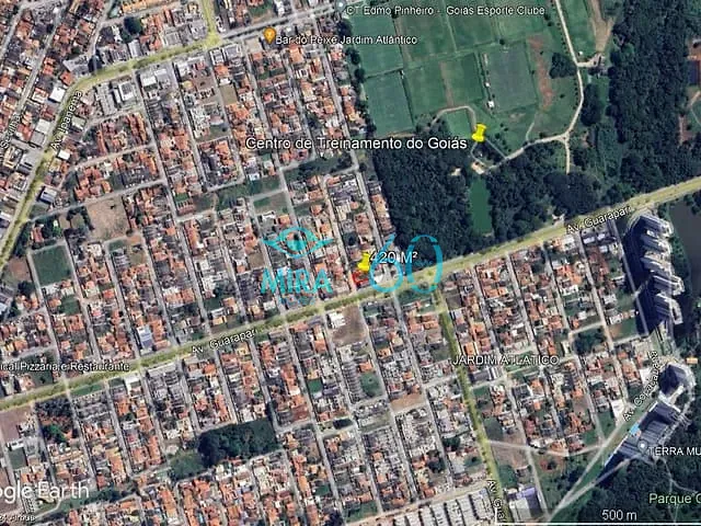Terreno com 420m², à venda, no bairro Jardim Atlântico em Goiânia