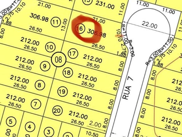 Foto do Terreno - Terreno à venda, 306 m² por R$ 250.000,00 - Jardim Jacinto - Jacareí/SP | RUSSI IMÓVEIS
