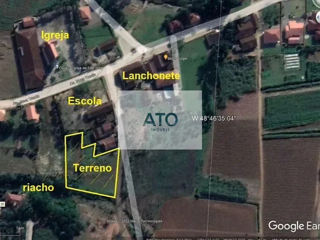 Terreno com 2000m², à venda, no bairro oliveira em Tijucas