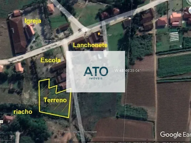Terreno com 2000m², à venda, no bairro oliveira em Tijucas