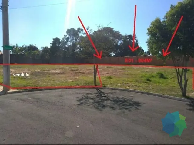 Terreno com 604m², à venda, no bairro Residencial Piccolino em Salto
