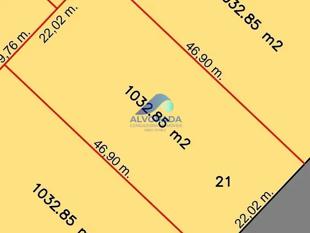 Terreno com 1033m², à venda, no bairro Rio Abaixo em Jacareí