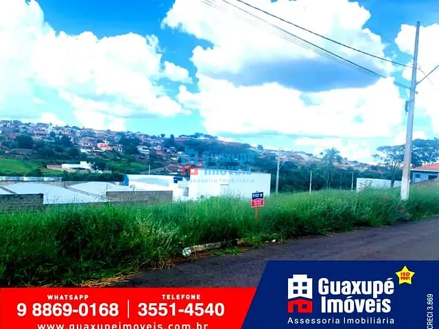 Terreno com 250m², à venda, no bairro Jardim Aeroporto em GUAXUPÉ