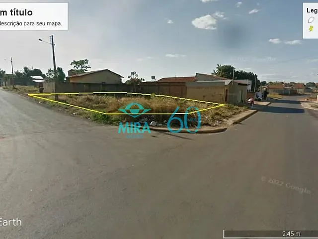 Terreno com 413m², à venda, no bairro Independência em Aparecida de Goiânia