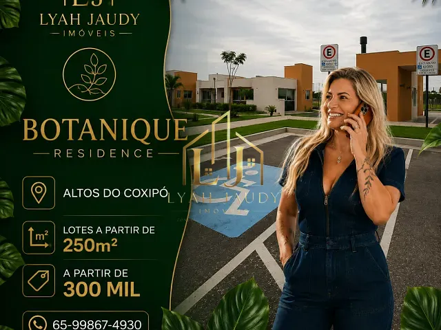 Terreno com 250m², à venda, no bairro Altos do Coxipó em Cuiabá