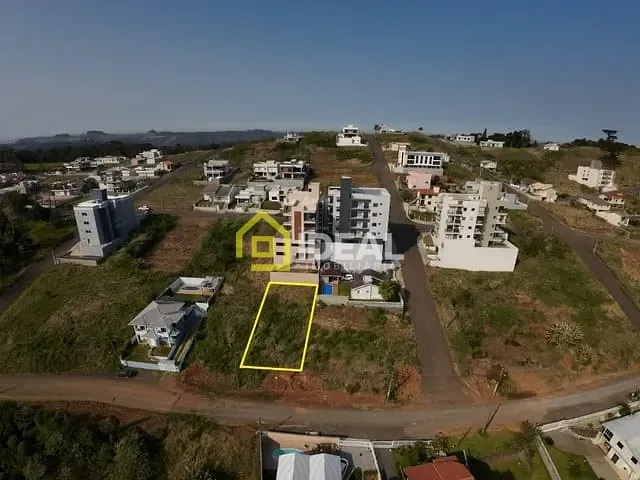 Terreno com 483m², à venda, no bairro São Cristóvão em Concórdia