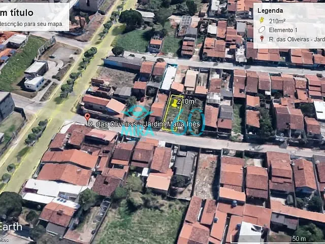 Terreno com 210m², à venda, no bairro Jardim Maria Inês em Aparecida de Goiânia