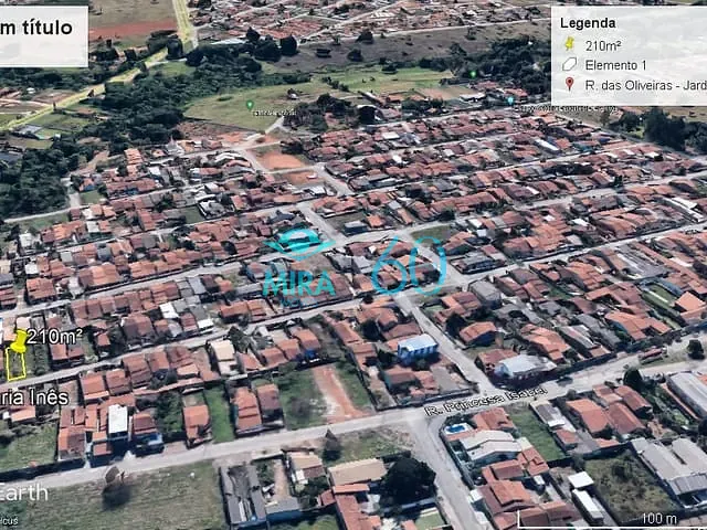 Terreno com 210m², à venda, no bairro Jardim Maria Inês em Aparecida de Goiânia