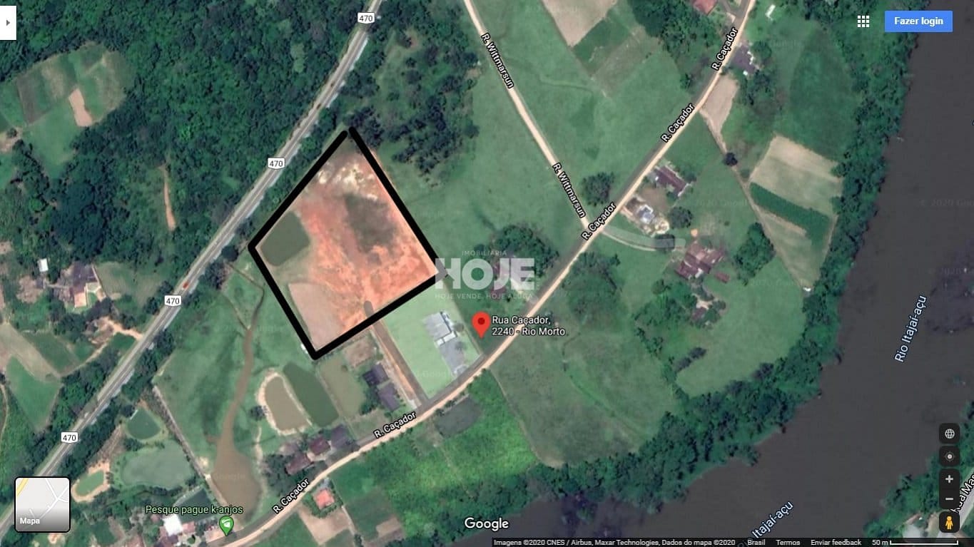 Terreno para Locação 6350M, Rio Morto, Indaial - SC - foto 1