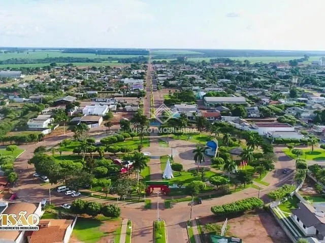 Terreno com 413m², à venda, no bairro centro em Santa Carmem