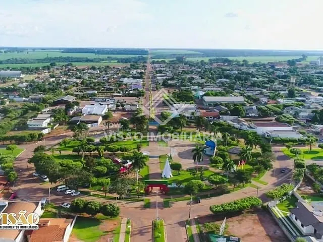 Terreno com 413m², à venda, no bairro centro em Santa Carmem